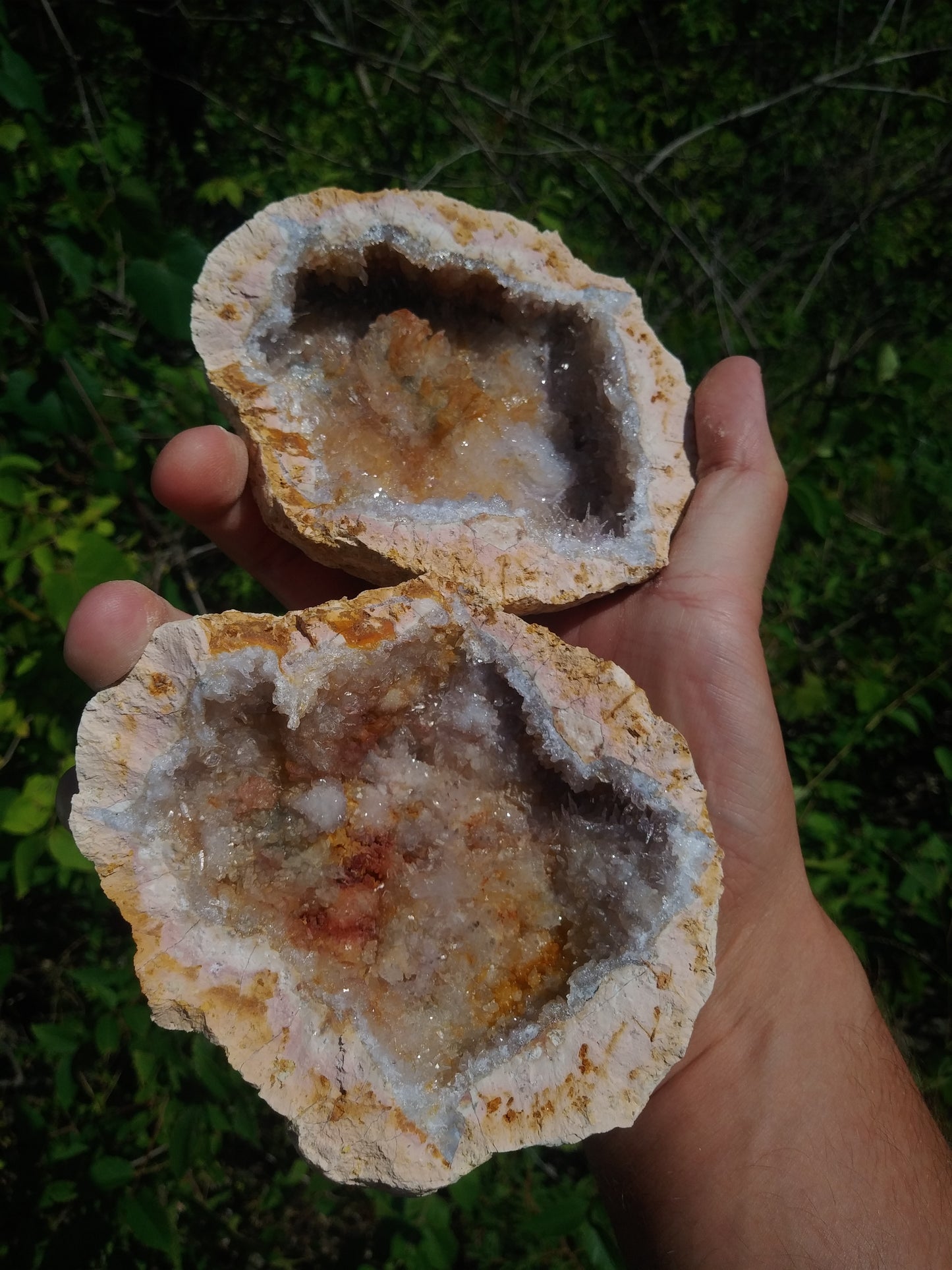 Opened Crystal Canyon Geode