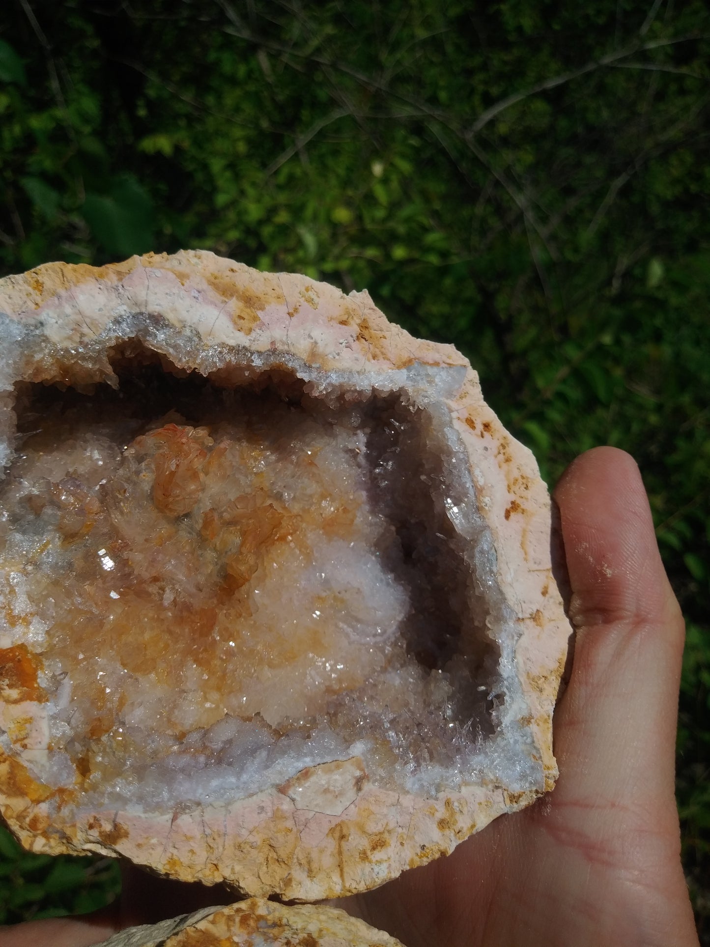 Opened Crystal Canyon Geode