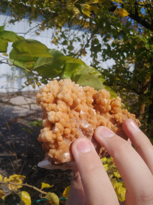 Aragonite Cave Crystals From Morocco