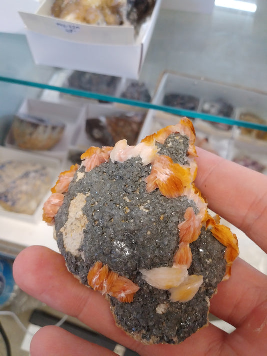 Barite, Cerussite, and Galena From Morocco