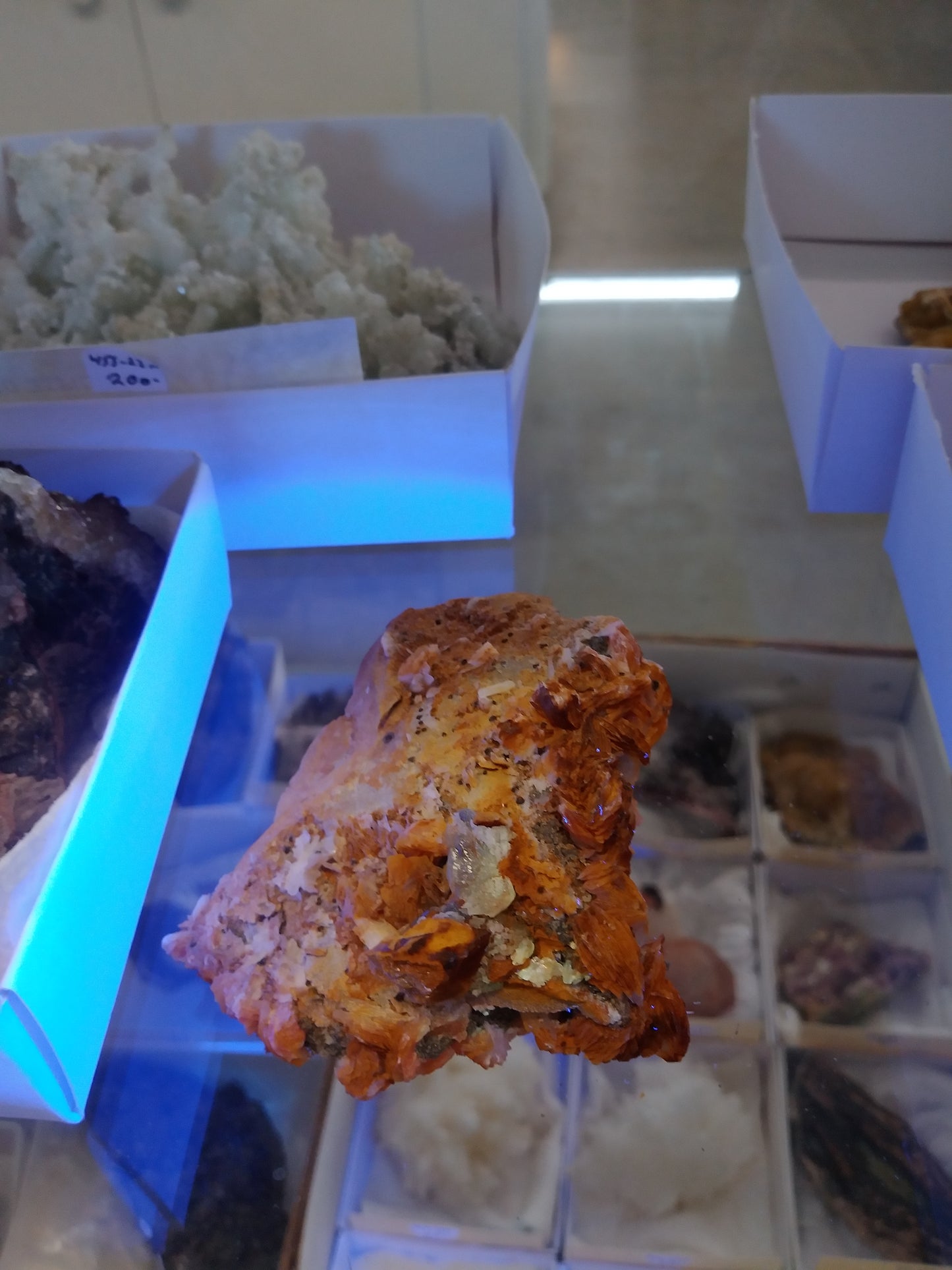 Barite, Cerussite, and Galena From Morocco