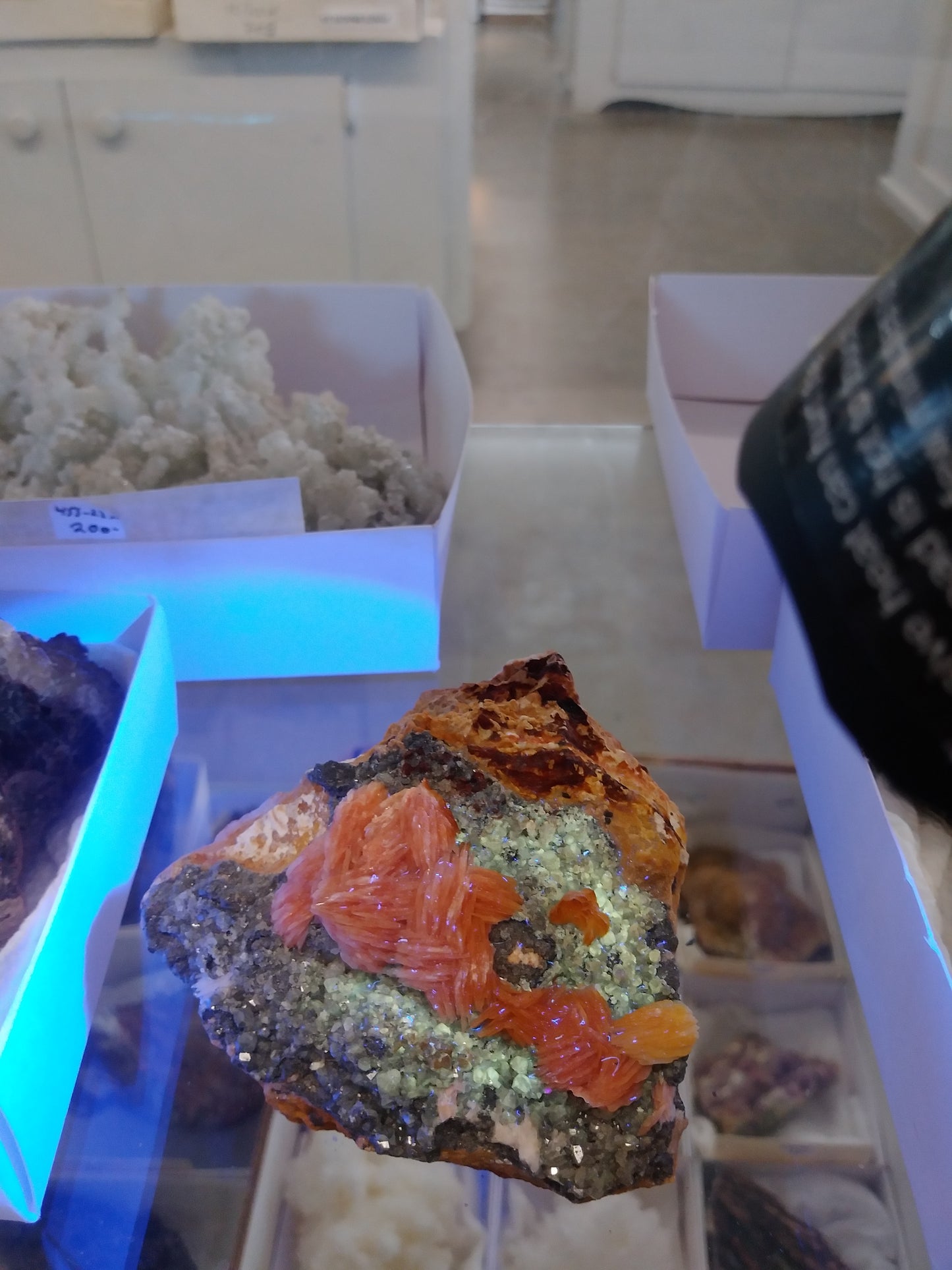 Barite, Cerussite, and Galena From Morocco