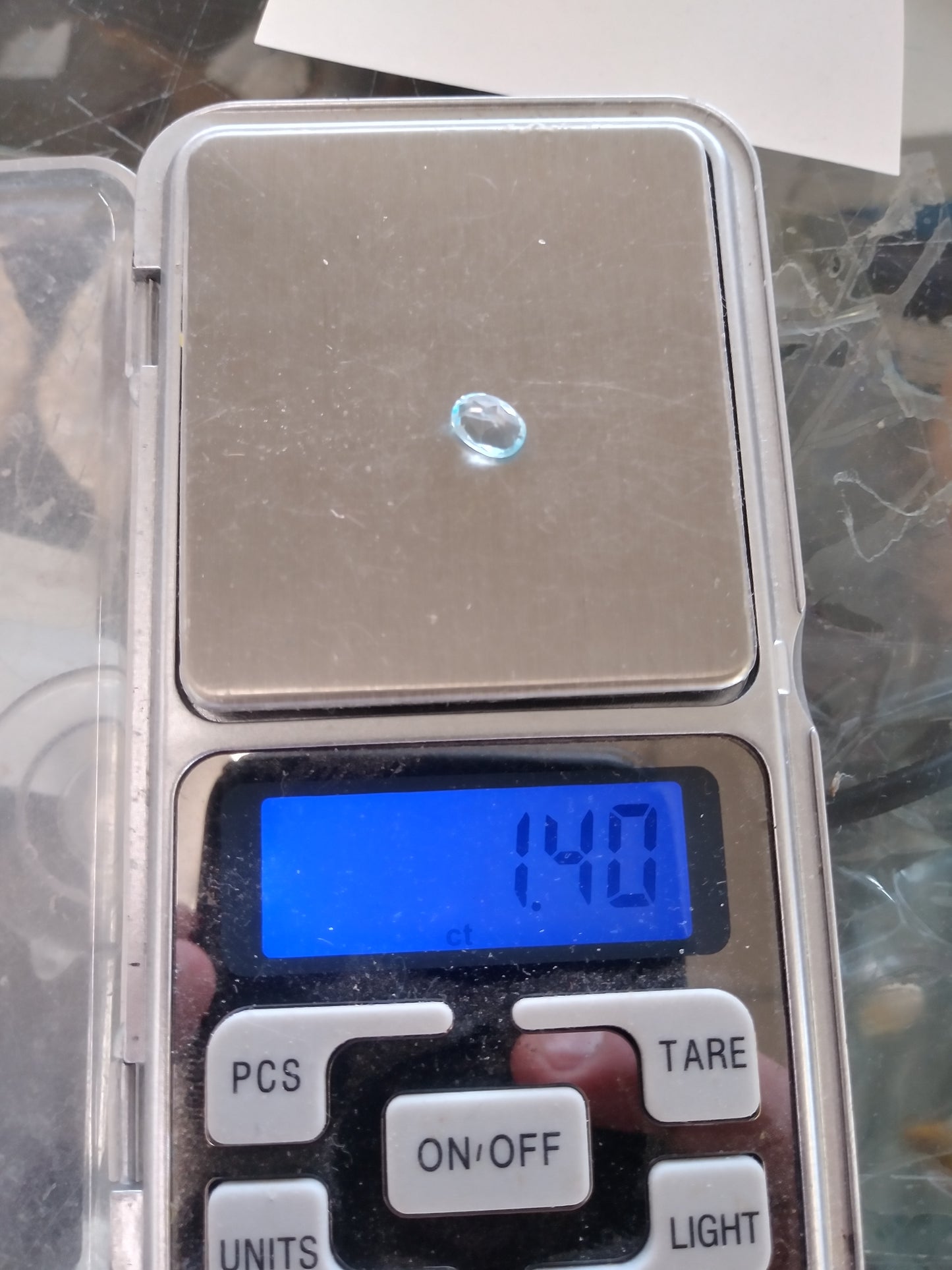 Oval Shaped London Blue Topaz Facet