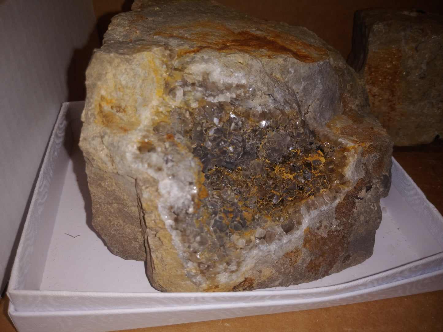 Quartz On Matrix From Herkimer New York