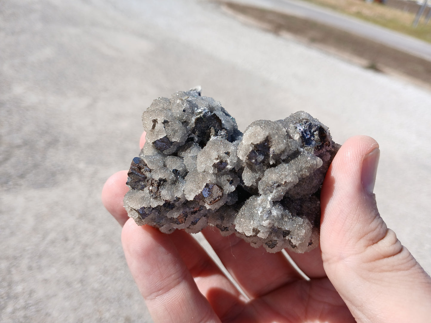 Quartz Coated Galena