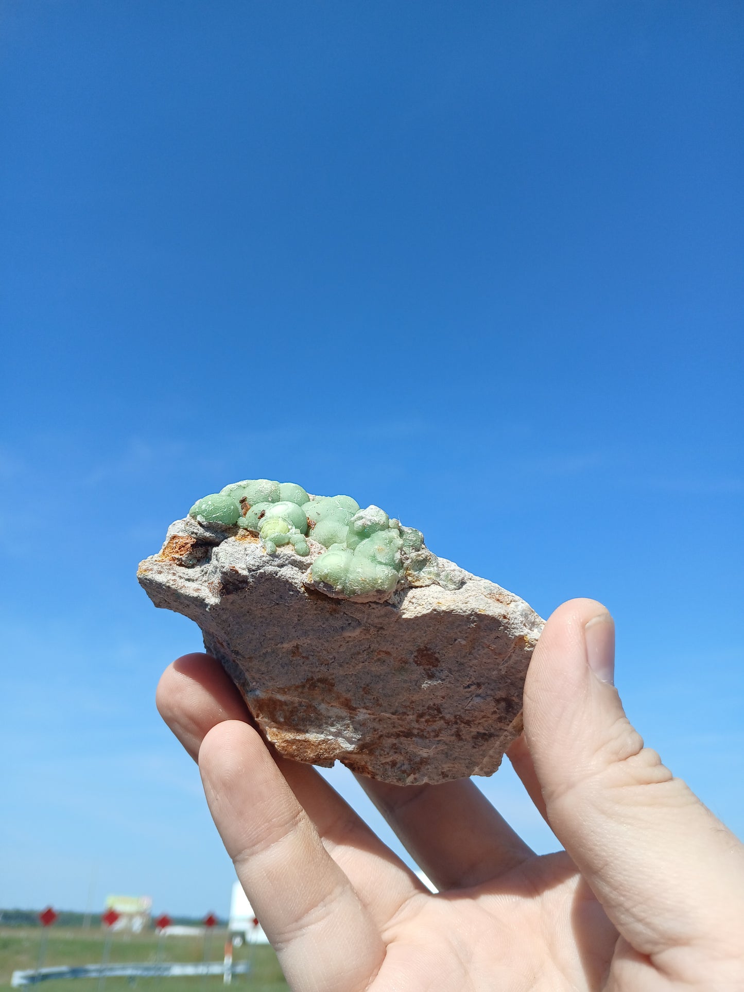 Wavellite on Matrix
