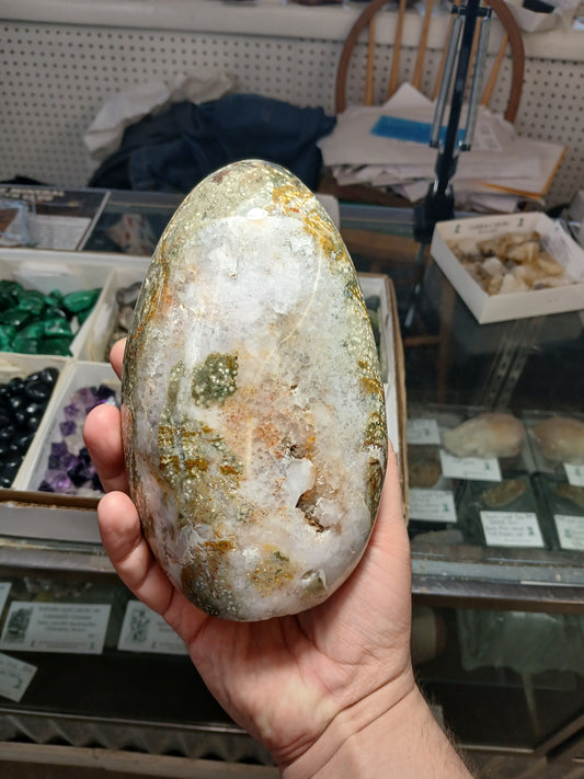 Old Stock! Rare Ocean Jasper Free-form (3lbs 10 ounces)