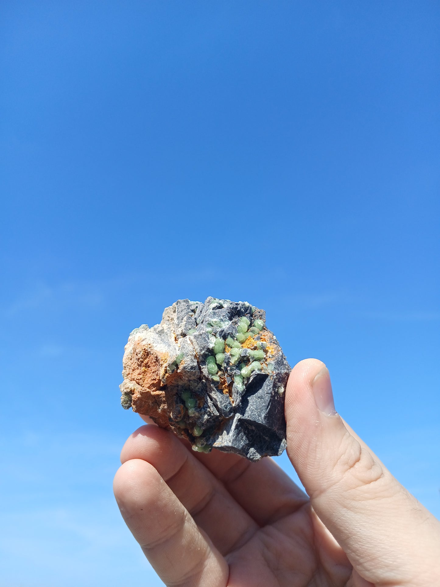 Wavellite on Matrix