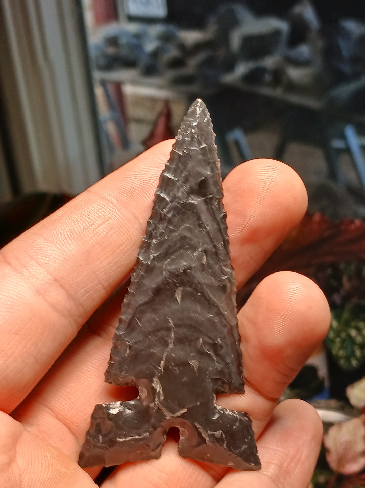 Locally Crafted *Rare* Tonapa Rainbow Obsidan Point