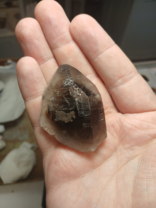 Smoky Quartz - Healed Point