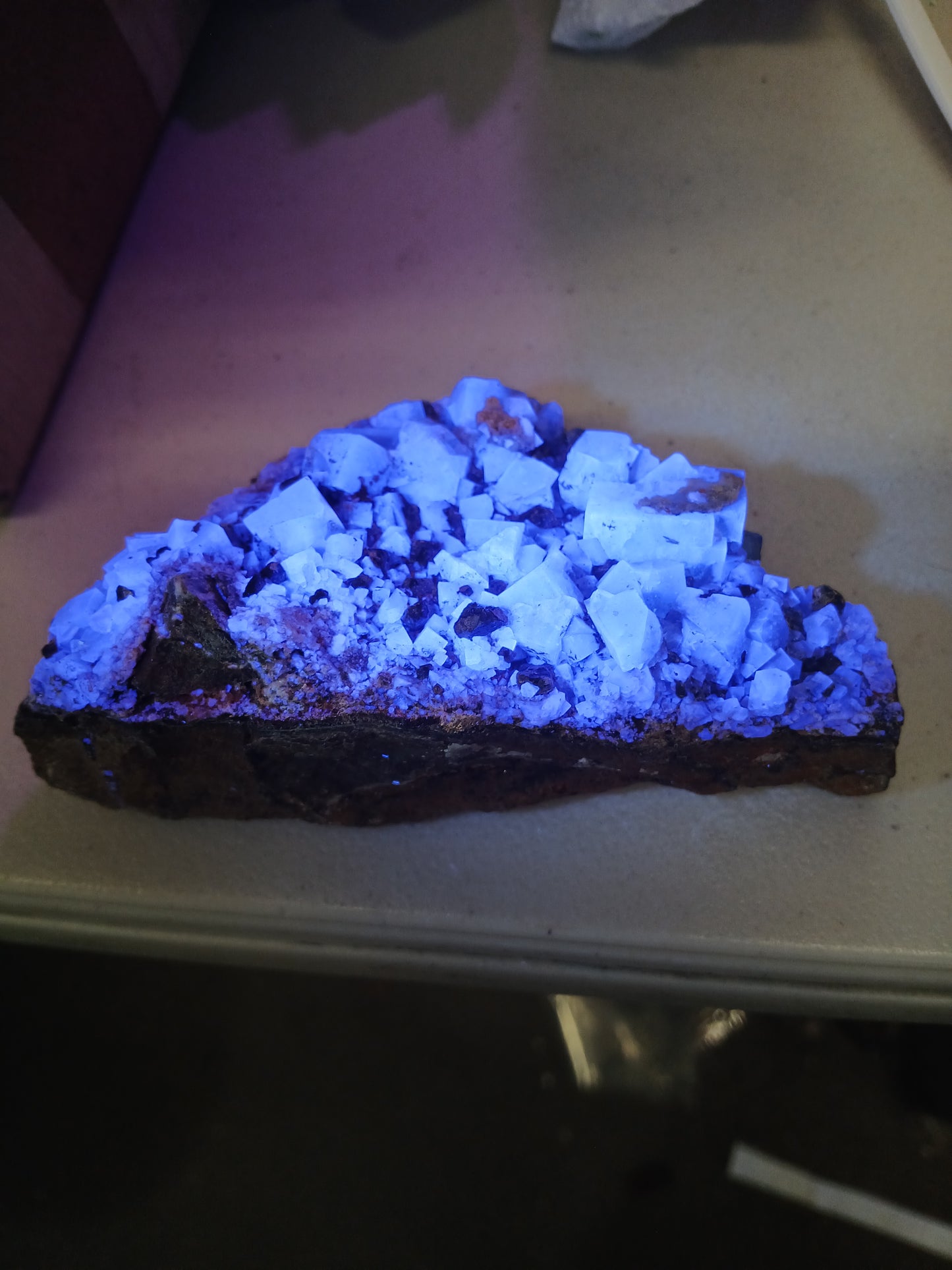 Rogerly England Fluorite Cluster