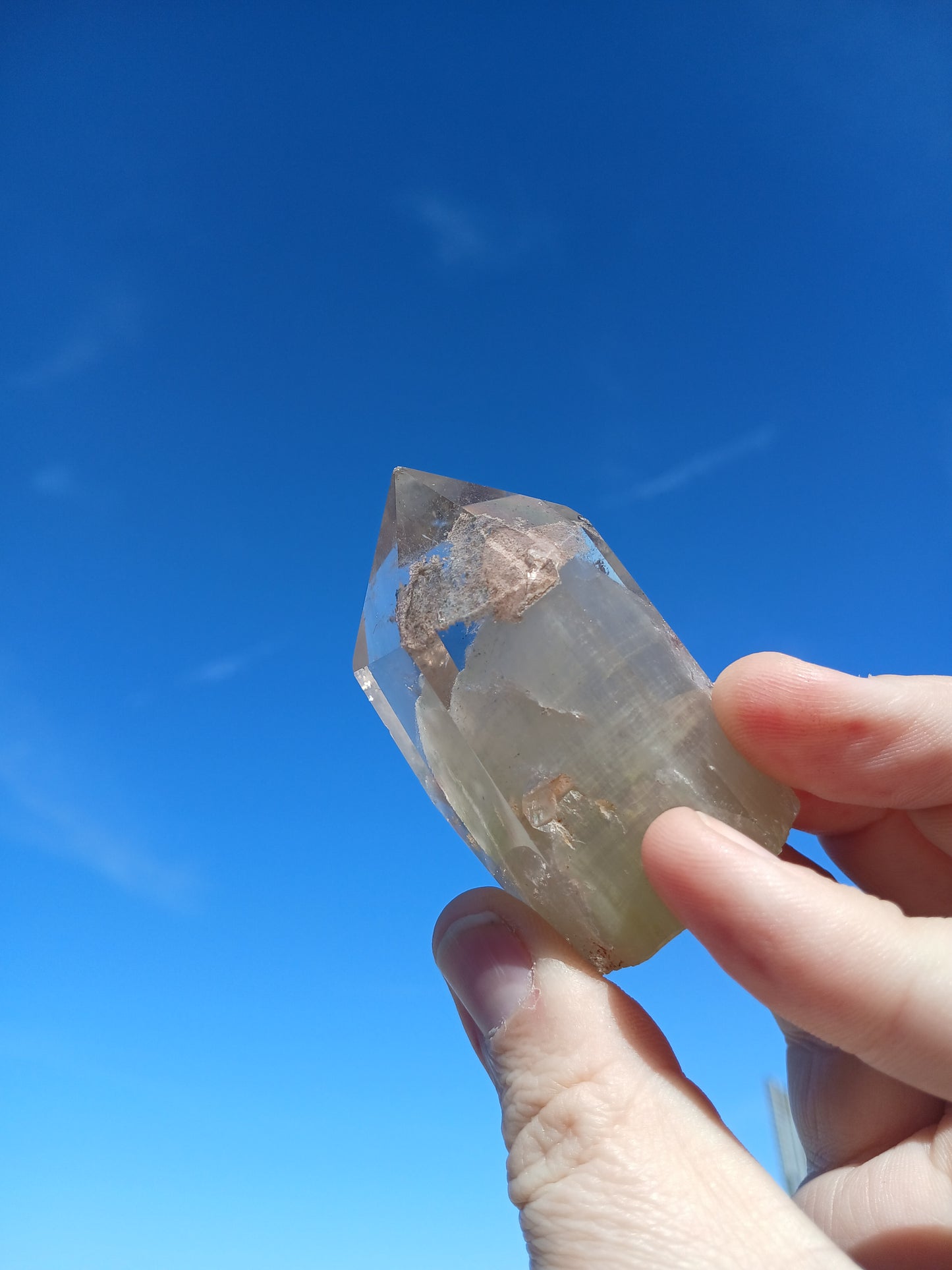 Polished Phantom Quartz