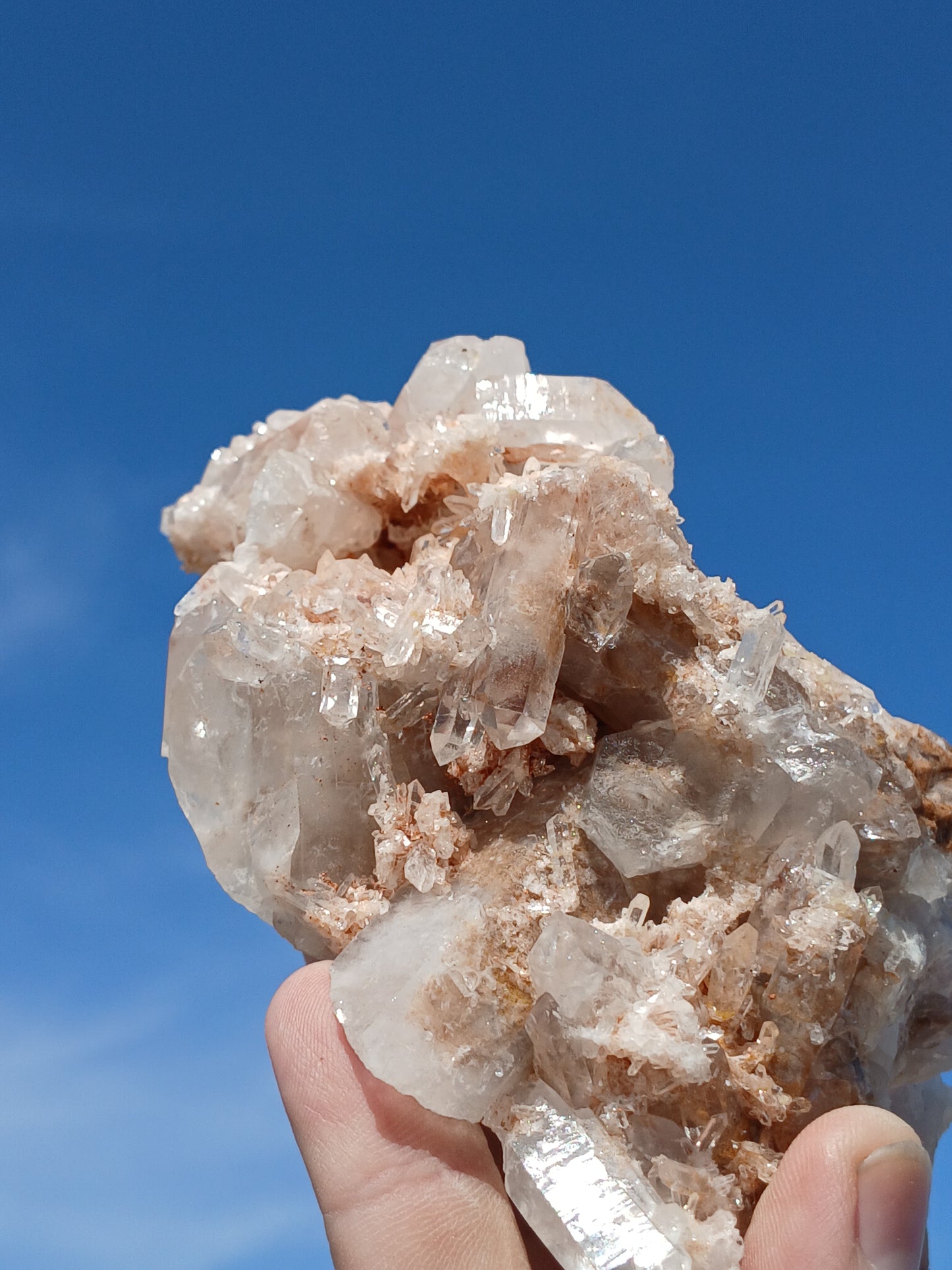 Fabulous Quartz Crystal Cluster