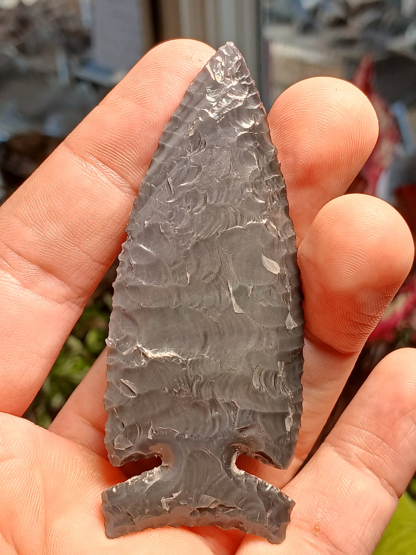 Locally Crafted *Rare* Tonapa Rainbow Obsidan Point