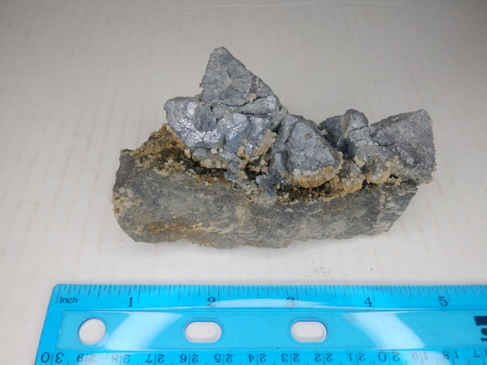 Dipyramidal Galena Cluster