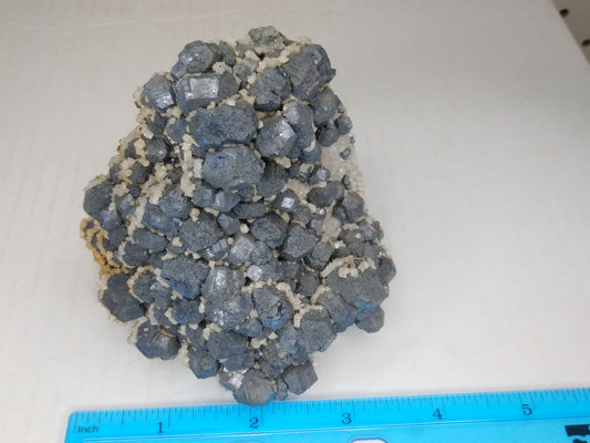 Galena, Dolomite, and Minor Chalcopyrite