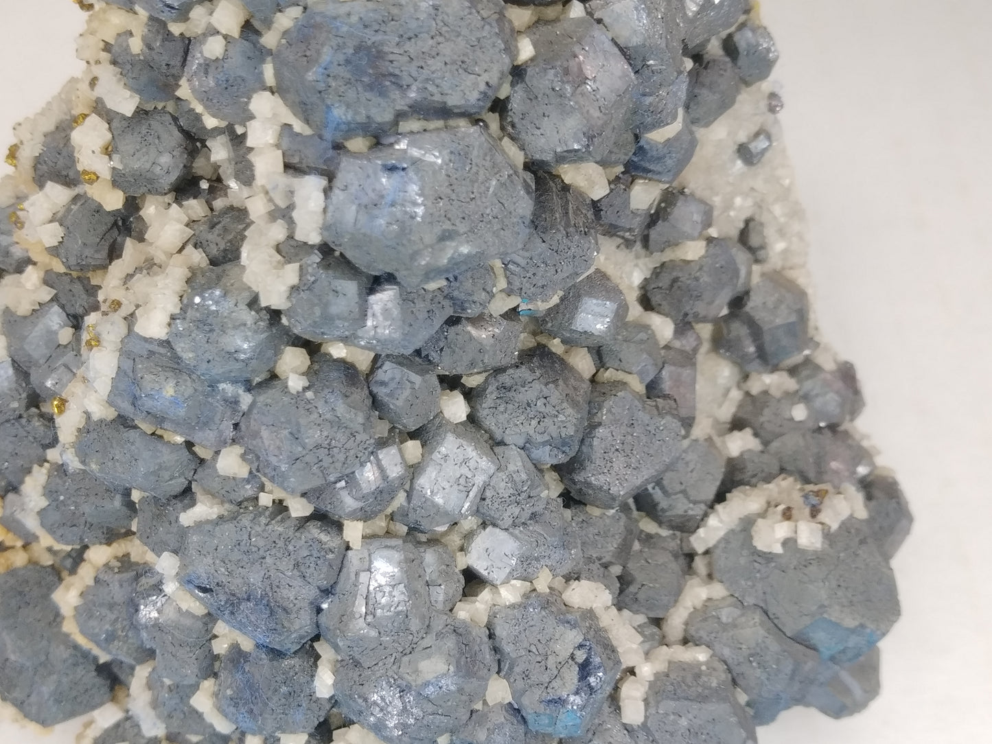 Galena, Dolomite, and Minor Chalcopyrite