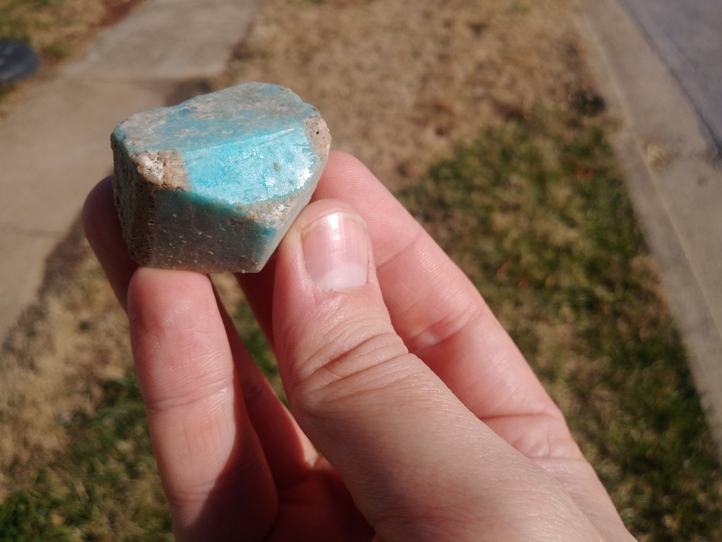 Terminated Amazonite Crystal