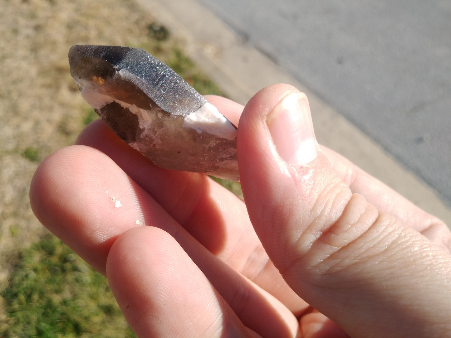 Gem Quality Smokey Quartz Twin With Minor Microcline Feldspar