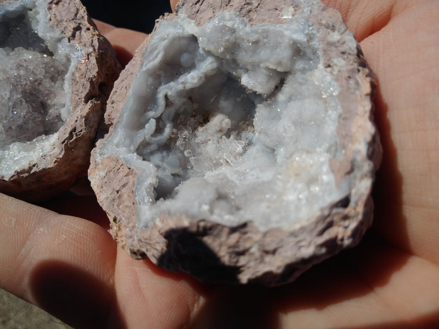 2-2.5 inch Crystalline Bravo Geode