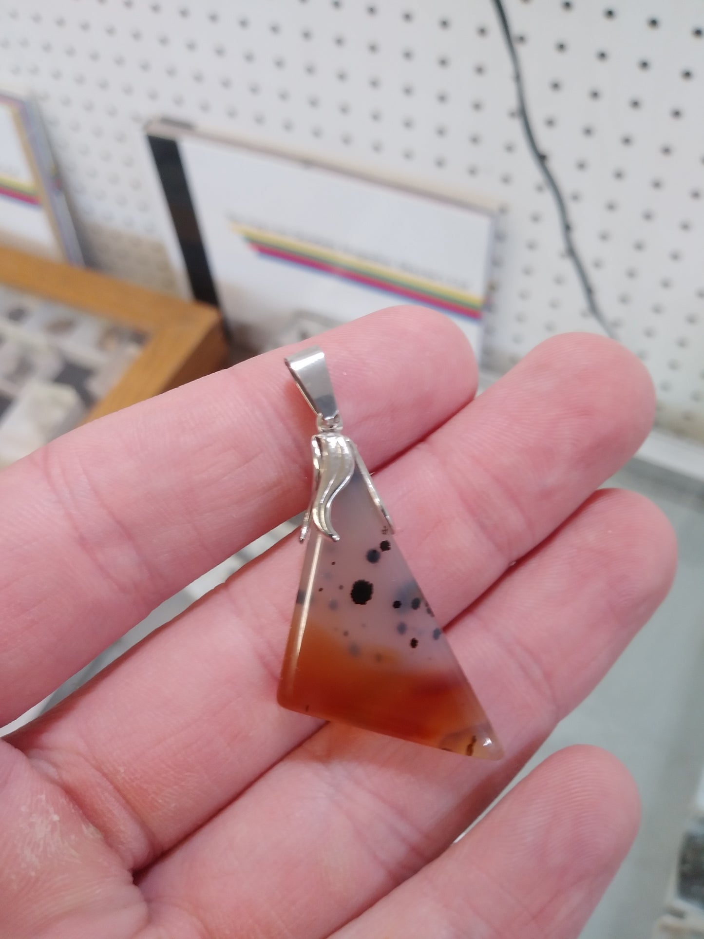 Montana Moss Agate Pendant