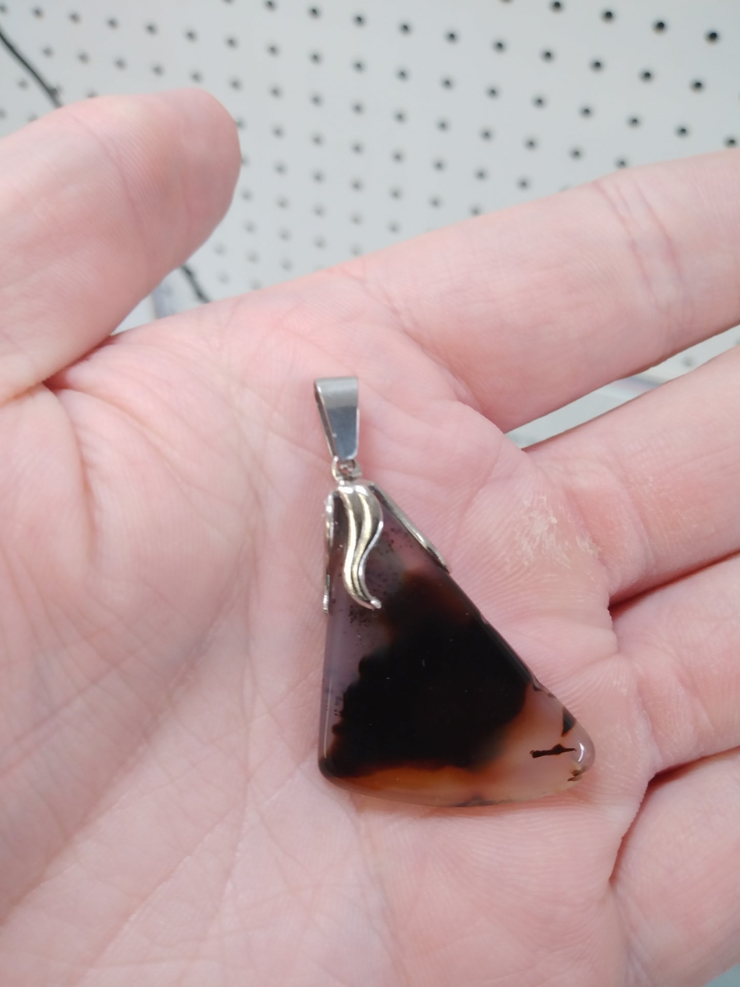 Montana Moss Agate Pendant