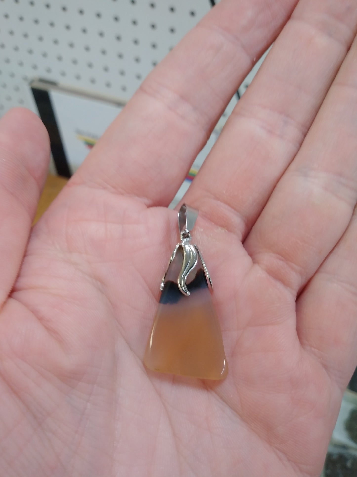 Montana Moss Agate Pendant