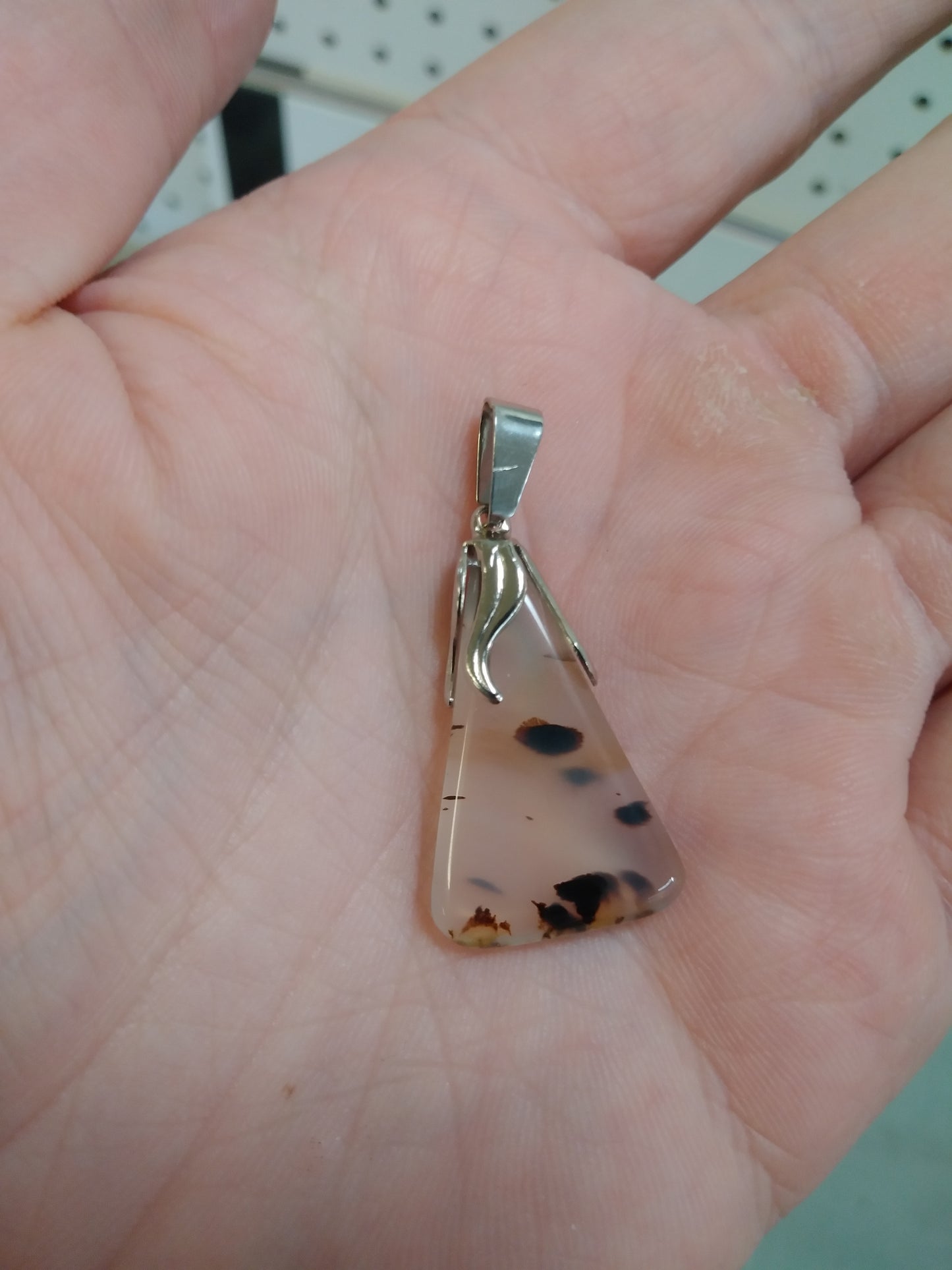 Montana Moss Agate Pendant
