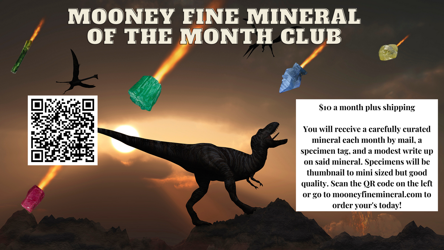 Mooney Fine Mineral of the Month Club