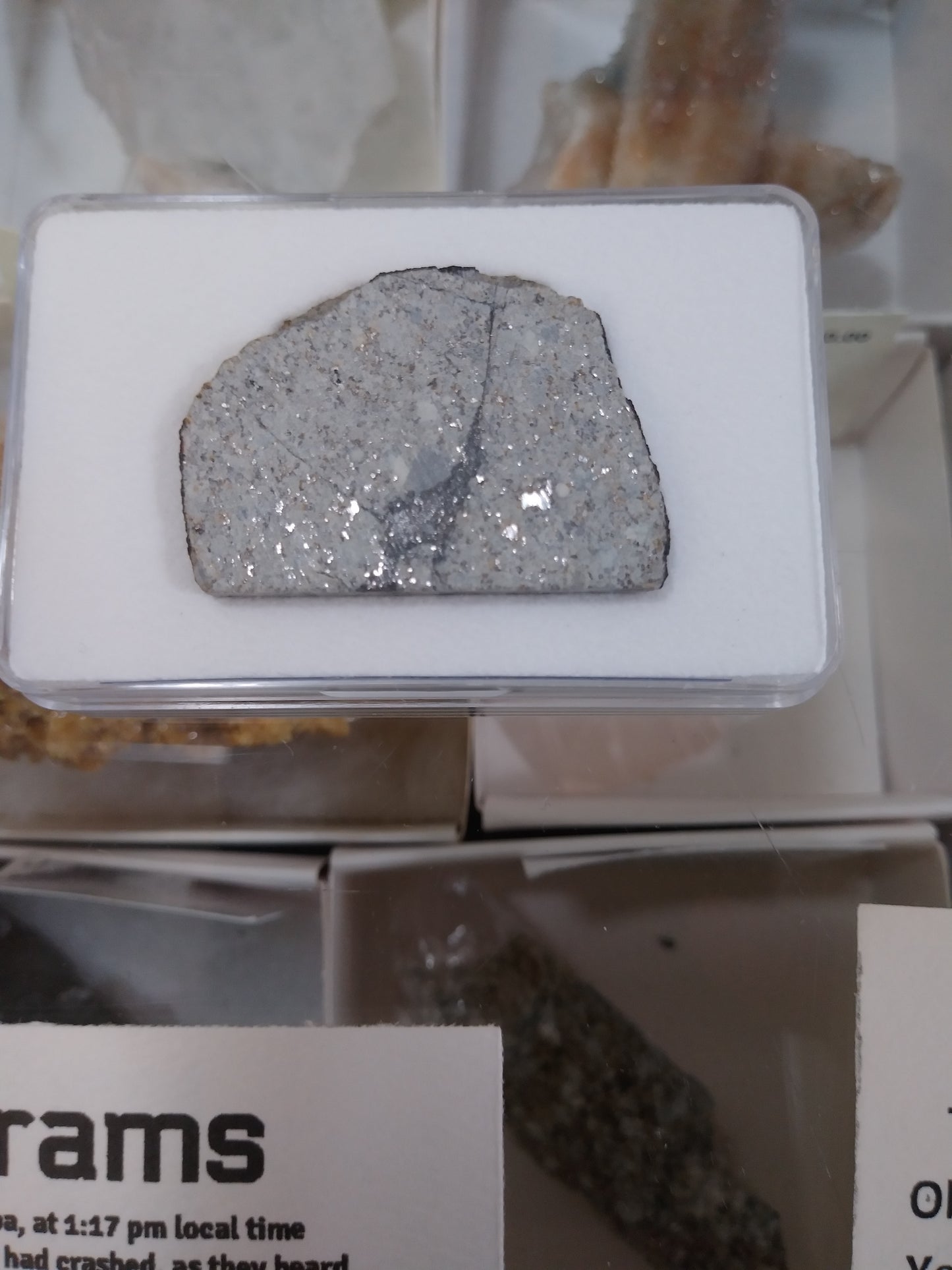 Viñales Meteorite Slice (2019 Confirmed Fall)