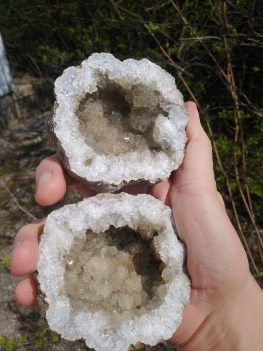 Pre-Cracked Warsaw Formation Geode (3 Inch)