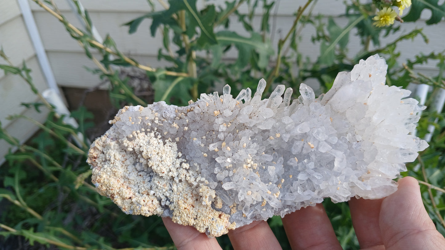 Quartz Sceptors With Various Pseudomorphs