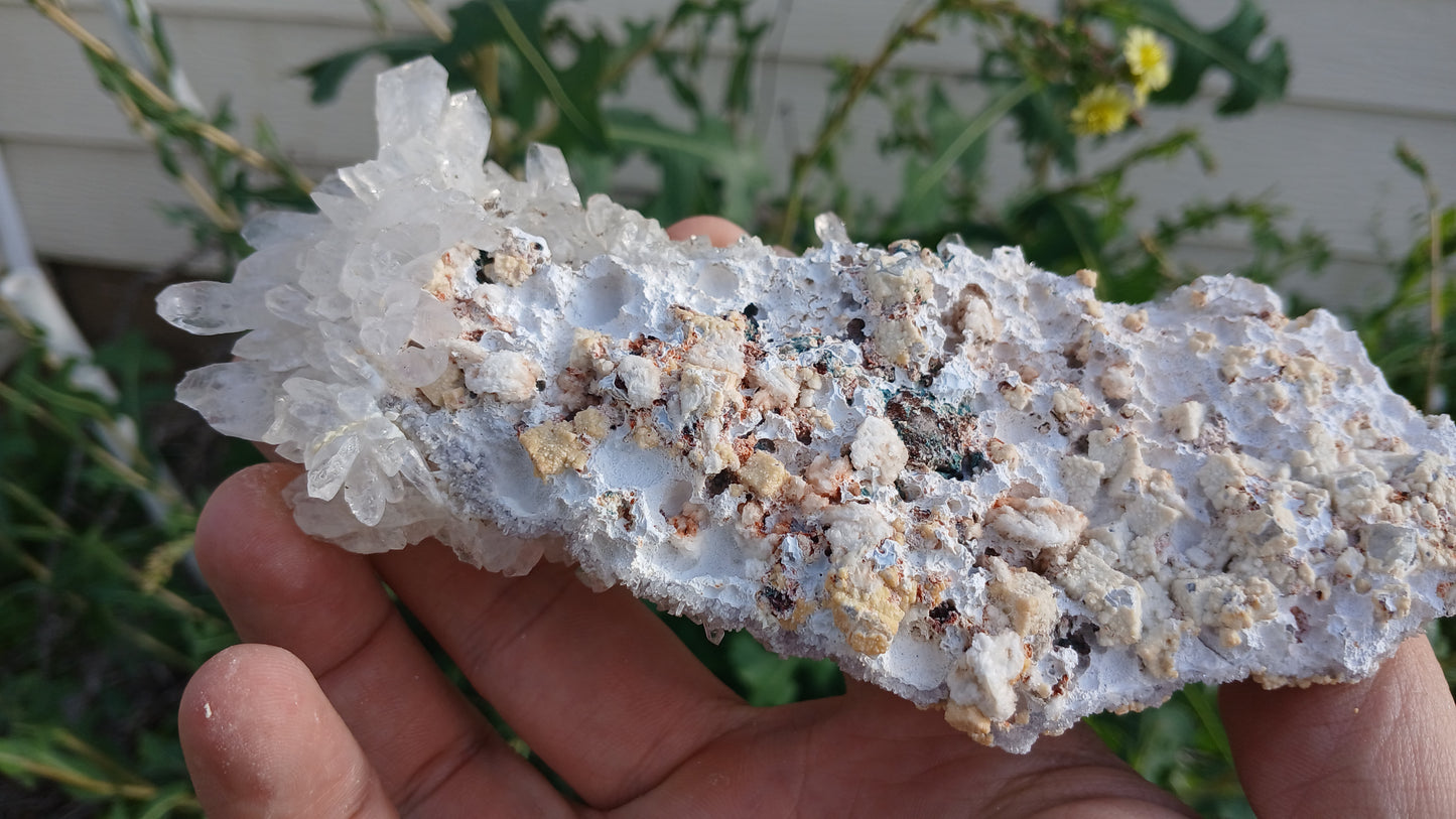 Quartz Sceptors With Various Pseudomorphs