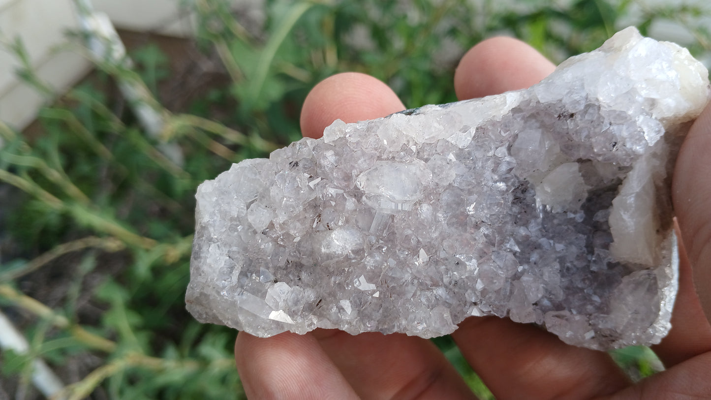 Quartz Specimen With Calcite