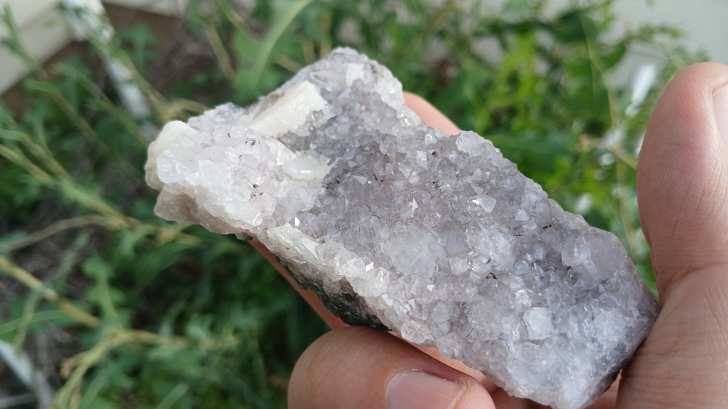 Quartz Specimen With Calcite