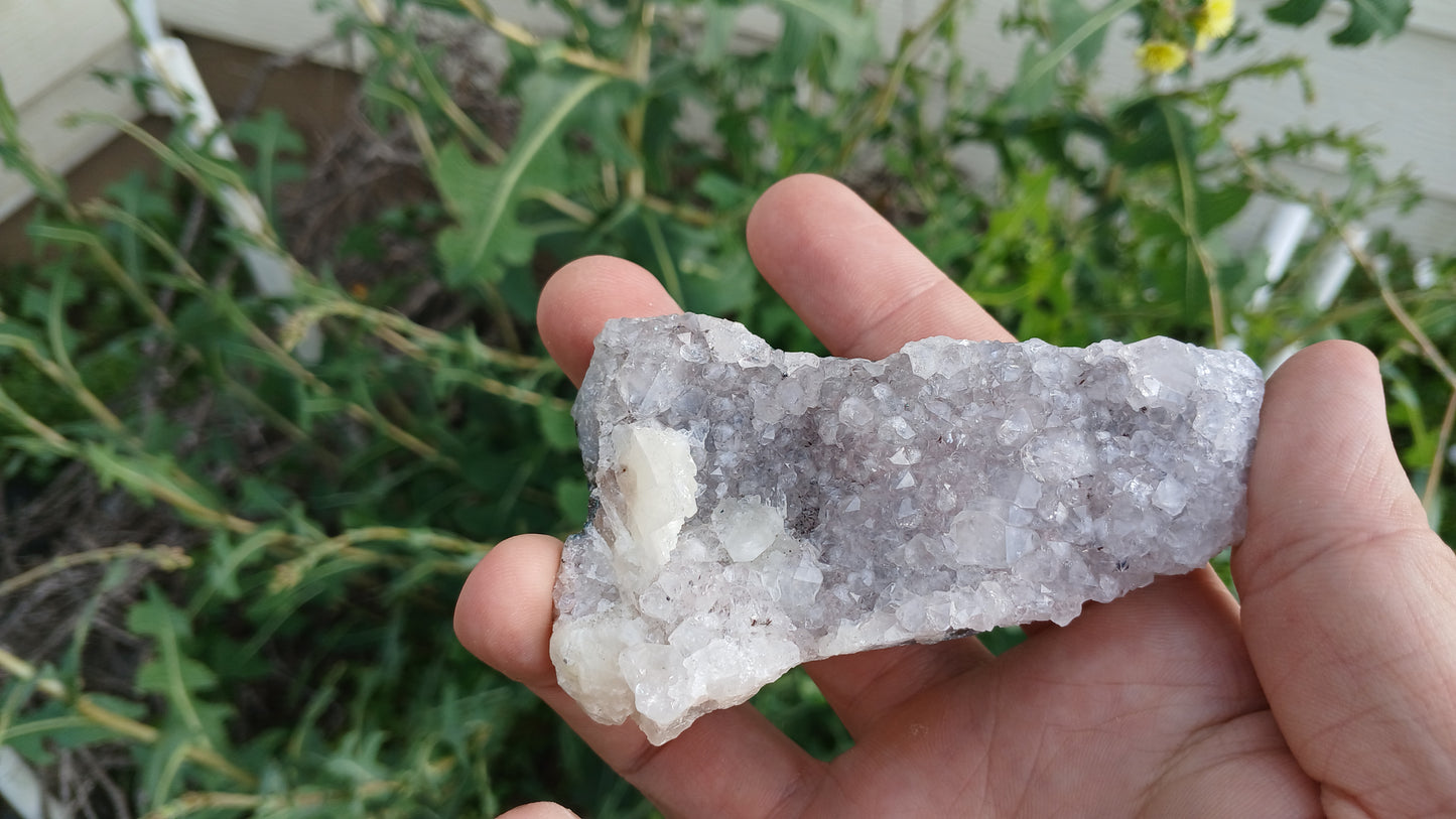 Quartz Specimen With Calcite