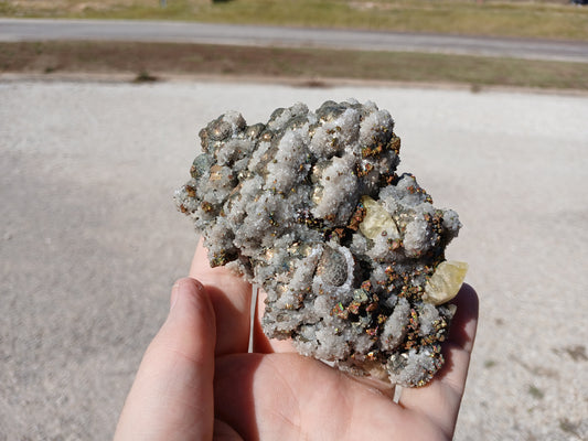 Quartz Coated Pyrite Balls