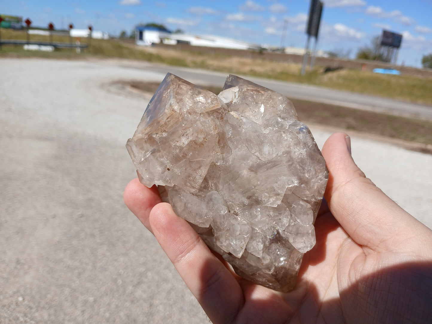 Rare Smoky Elestial Quartz From Arkansas