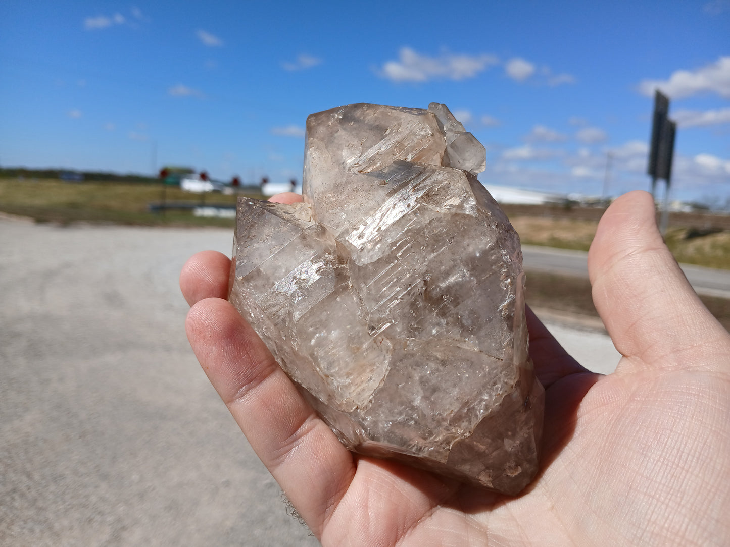 Rare Smoky Elestial Quartz From Arkansas