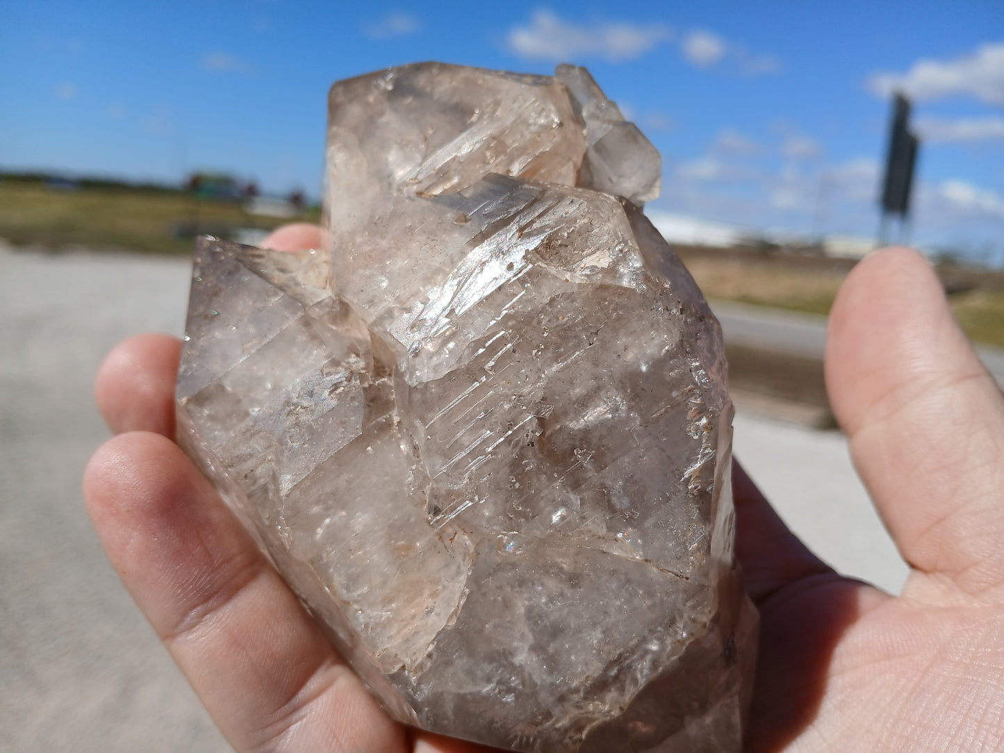 Rare Smoky Elestial Quartz From Arkansas