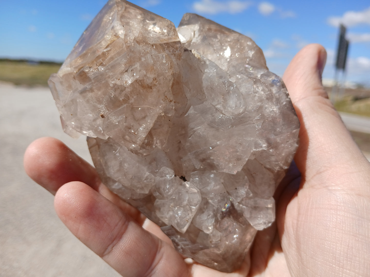 Rare Smoky Elestial Quartz From Arkansas