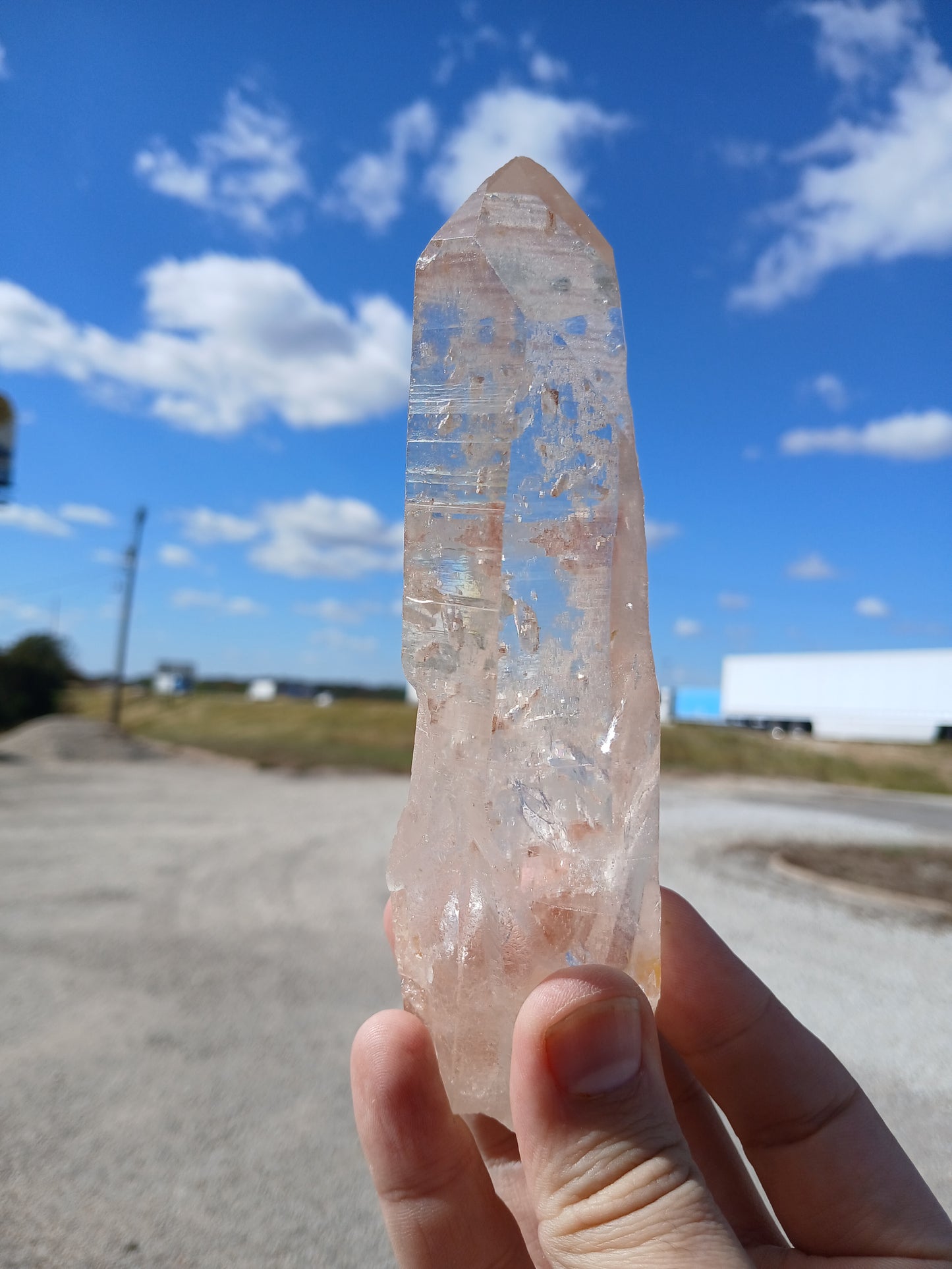 STUNNING Quartz Crystal Point