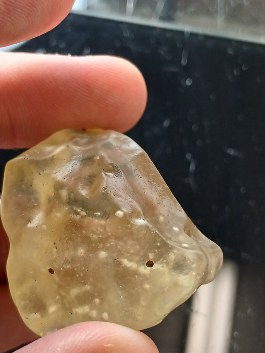 RARE AAA Quality Libyan Desert Glass With Cristobalite Inclusions 29g