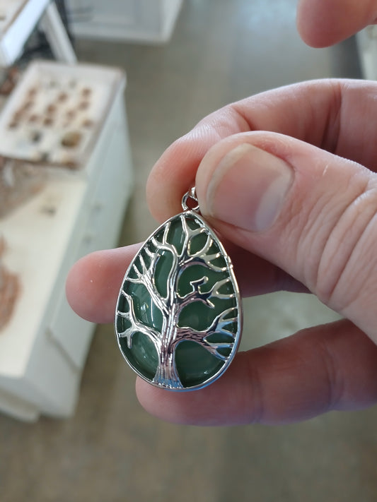 Amethyst "Tree of Life" Pendant