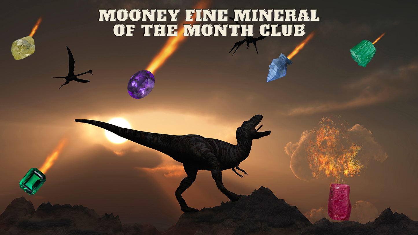 May 2023 Mineral of the Month Back Issue - Chrome Diopside