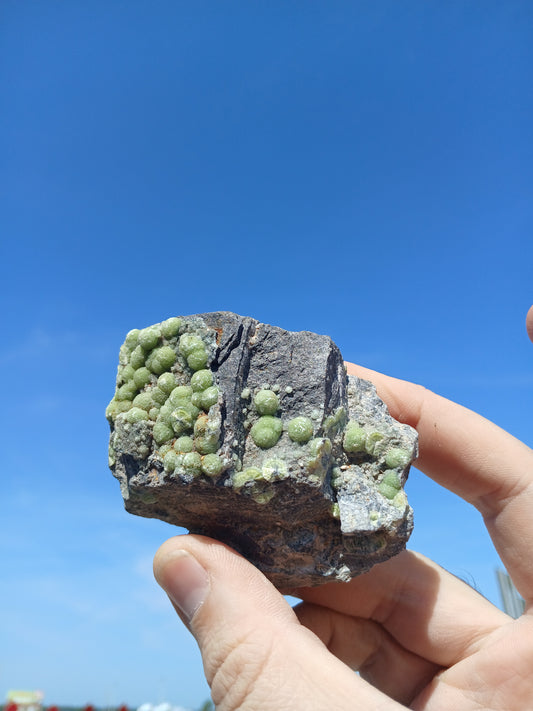 Wavellite on Matrix