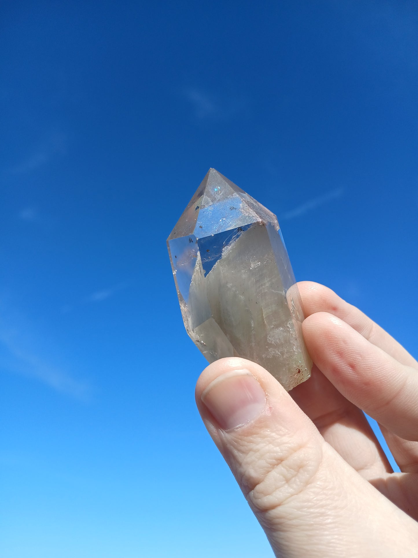 Polished Phantom Quartz