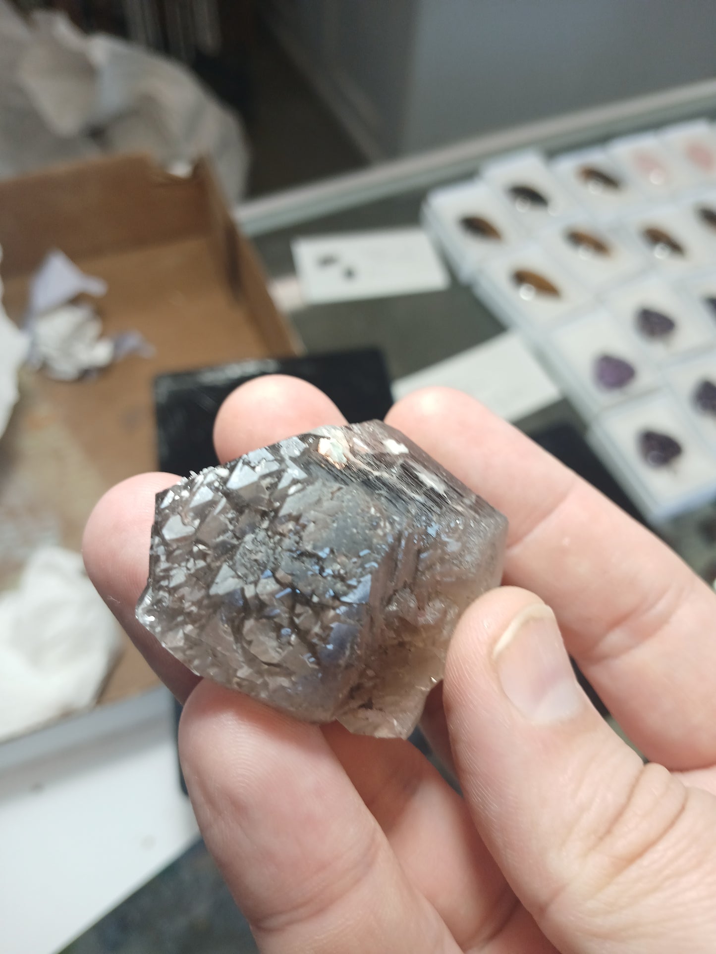 Smoky Quartz - Healed Point
