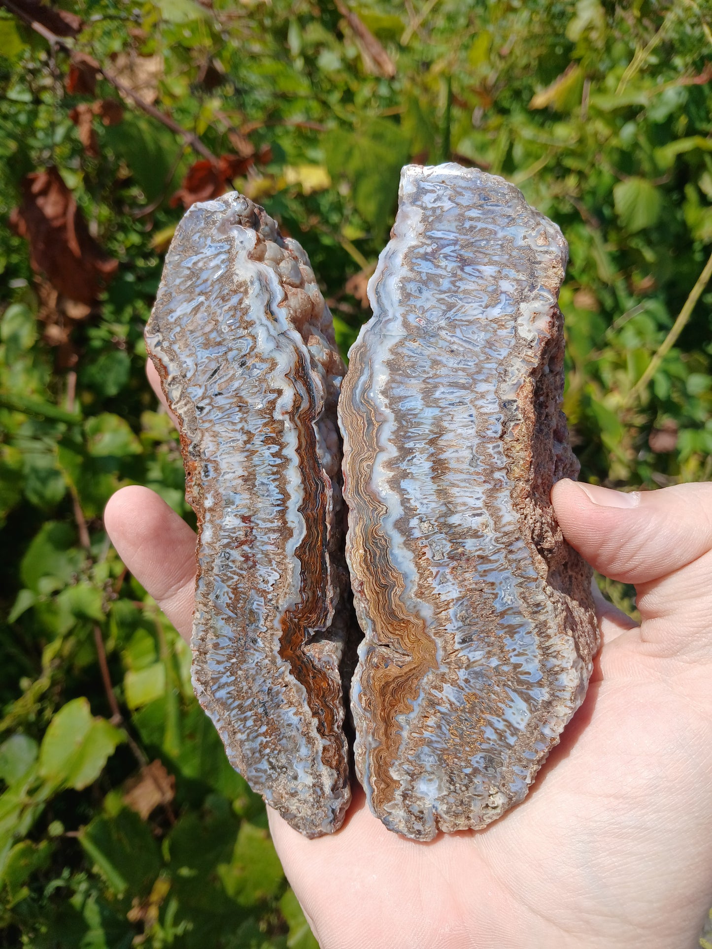Polished Agate Pair - Turkish