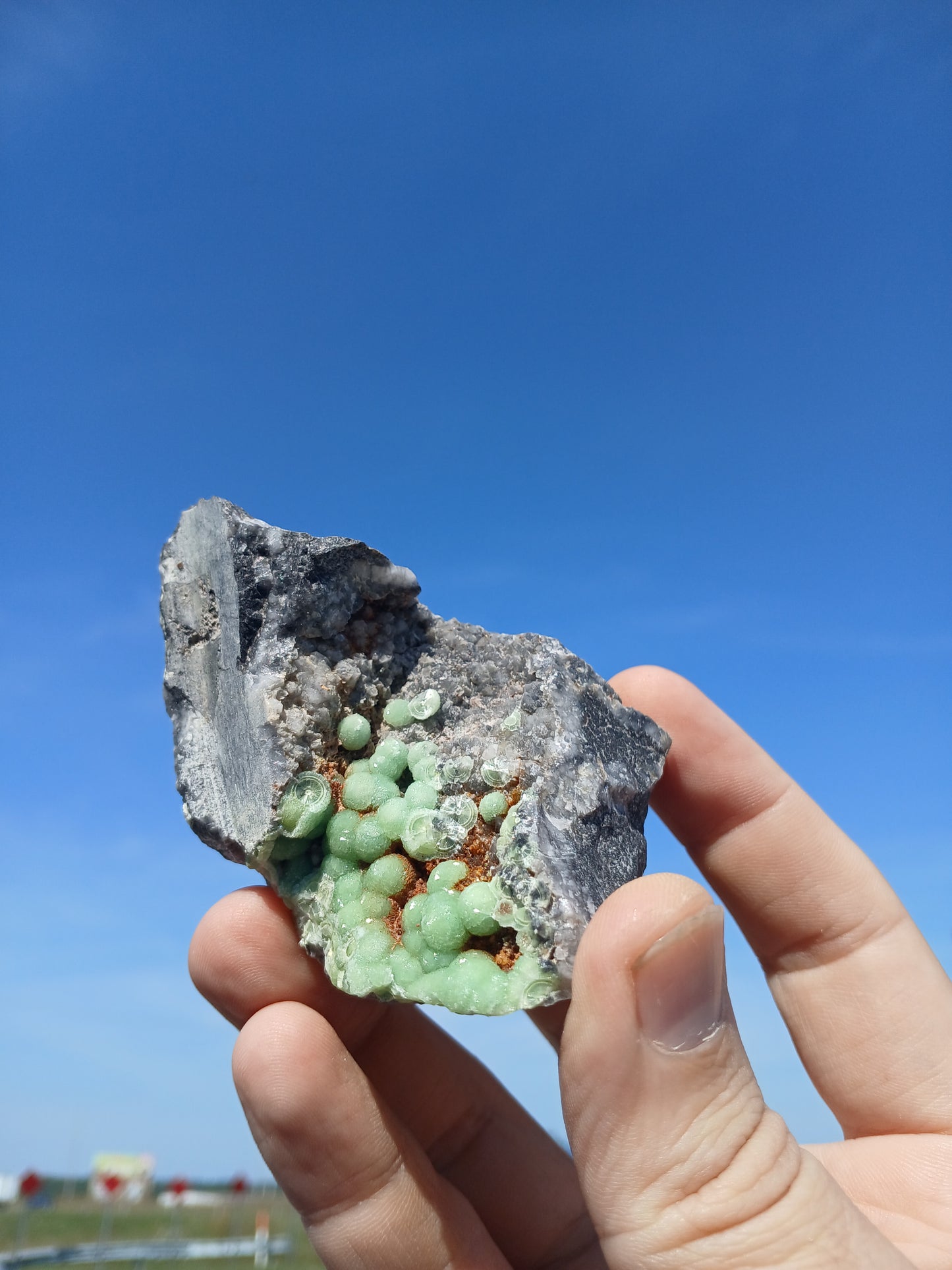 Wavellite on Matrix